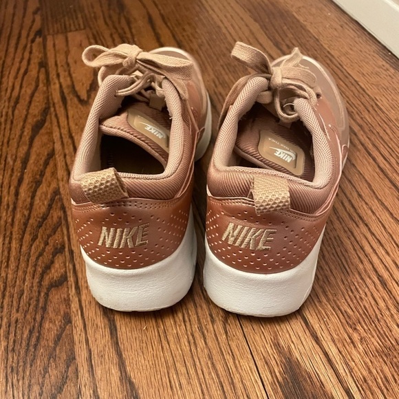 Rosegold Leather Nike’s - Picture 3 of 4
